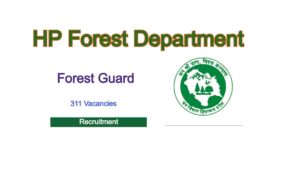 HP Forest Department Bharti 