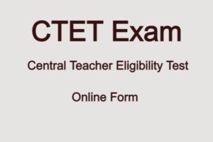 CTET Online Application Form 