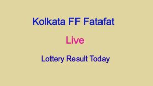 Kolkata FF result today 