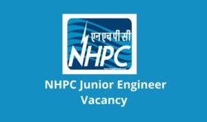 NHPC Junior Engineer Vacancy 