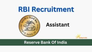 RBI Assistant Vacancy