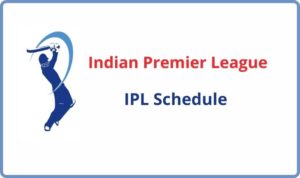 IPL Schedule 