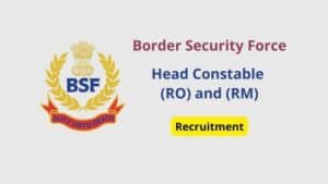 BSF HC Radio Operator Vacancy