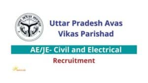 UPAVP AE JE Engineer Vacancy