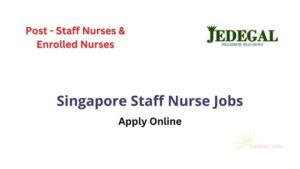Singapore Staff Nurse Jobs