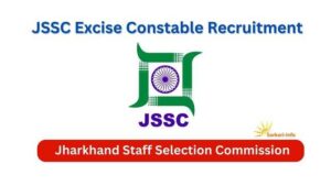 JSSC Excise Constable Vacancy 
