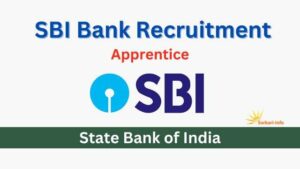 SBI Bank Apprentice Recruitment