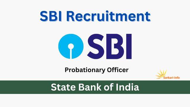 SBI Probationary Officer Vacancy 2024   SBI Probationary Officer Vacancy 