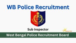 WB Police Sub Inspector Vacancy