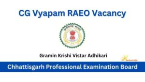 CG Vyapam RAEO Vacancy