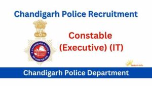 Chandigarh Police Constable Executive Vacancy