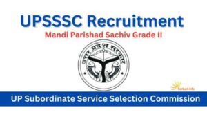 UP Mandi Parishad Sachiv Grade II Vacancy