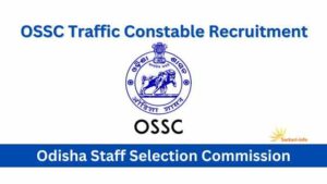 OSSC Traffic Constable Vacancy