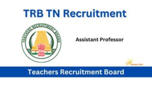 TRB TN Assistant Professor Vacancy