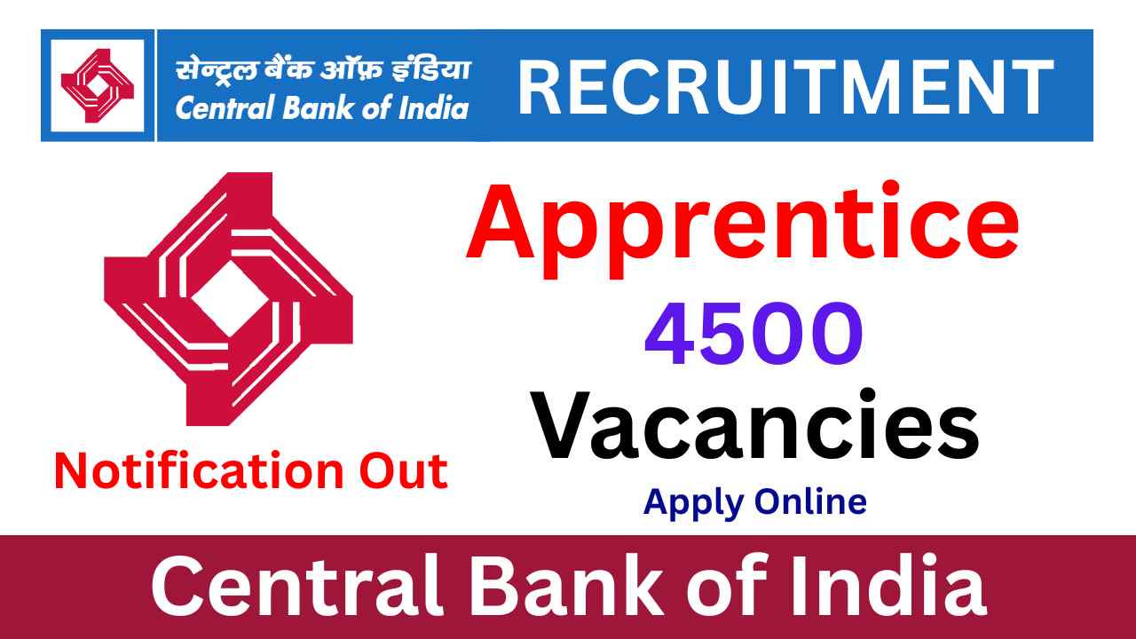 Central Bank Apprentice Vacancy