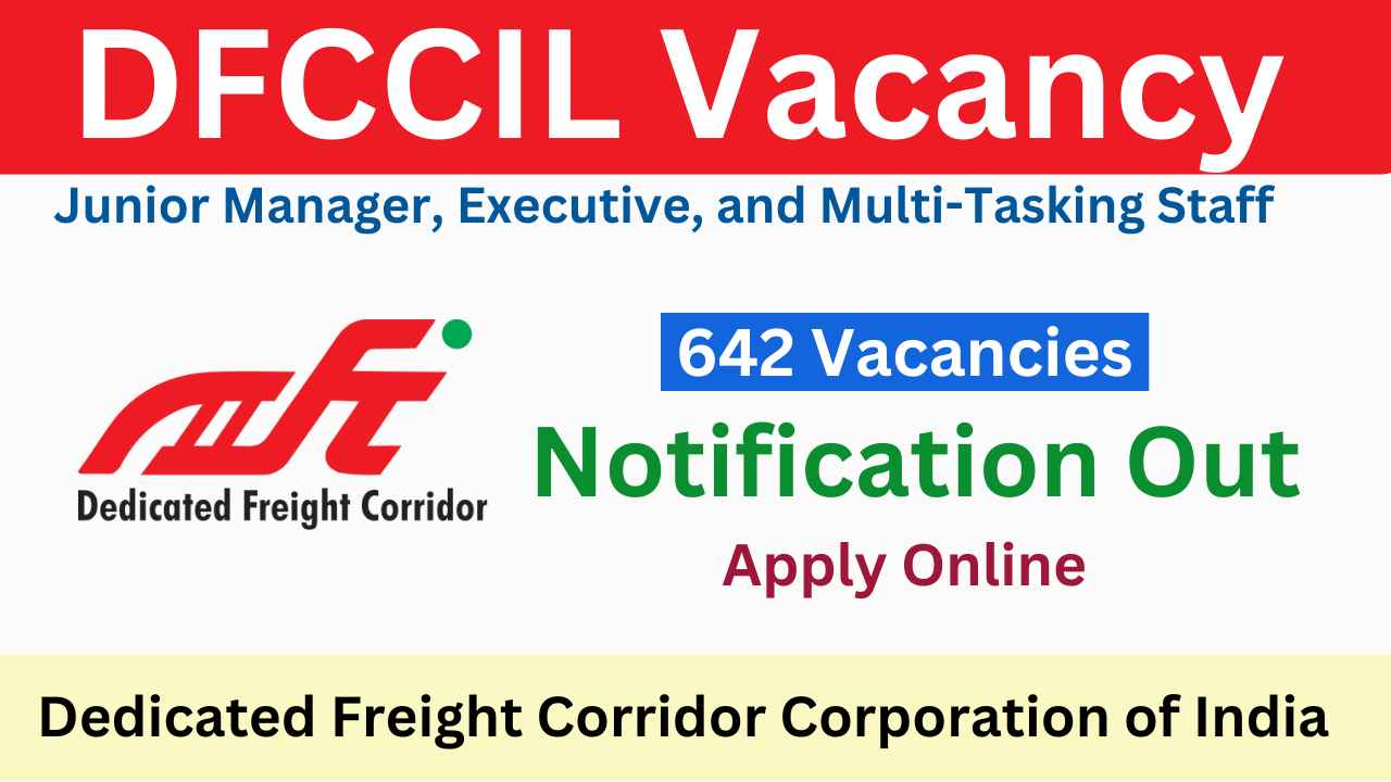 DFCCIL Executive MTS Vacancy