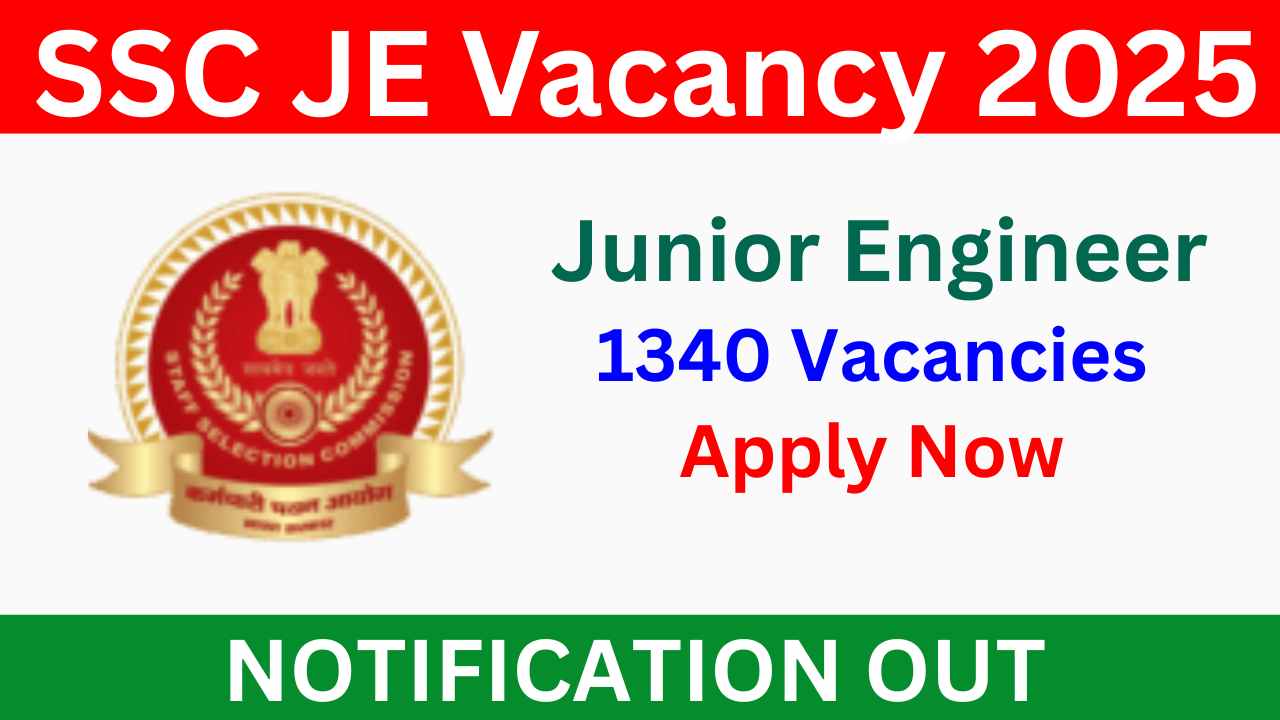 SSC Junior Engineer Vacancy