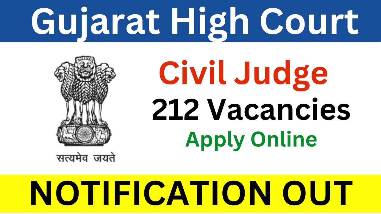 Gujarat High Court Civil Judge Vacancy