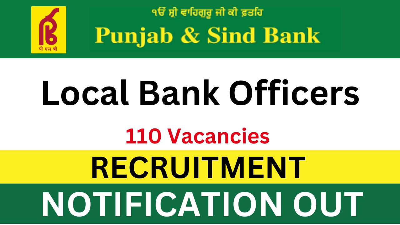 Punjab and Sind Bank LBO Vacancy