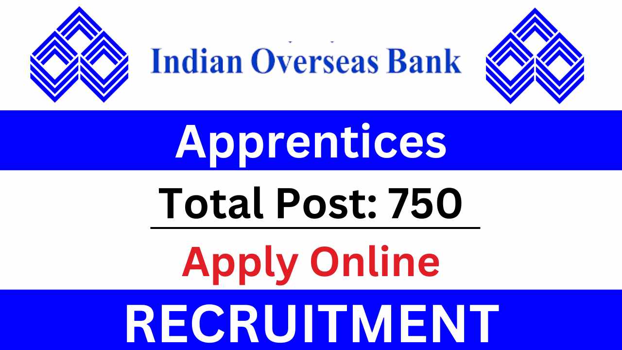 Indian Overseas Bank Apprentices Vacancy