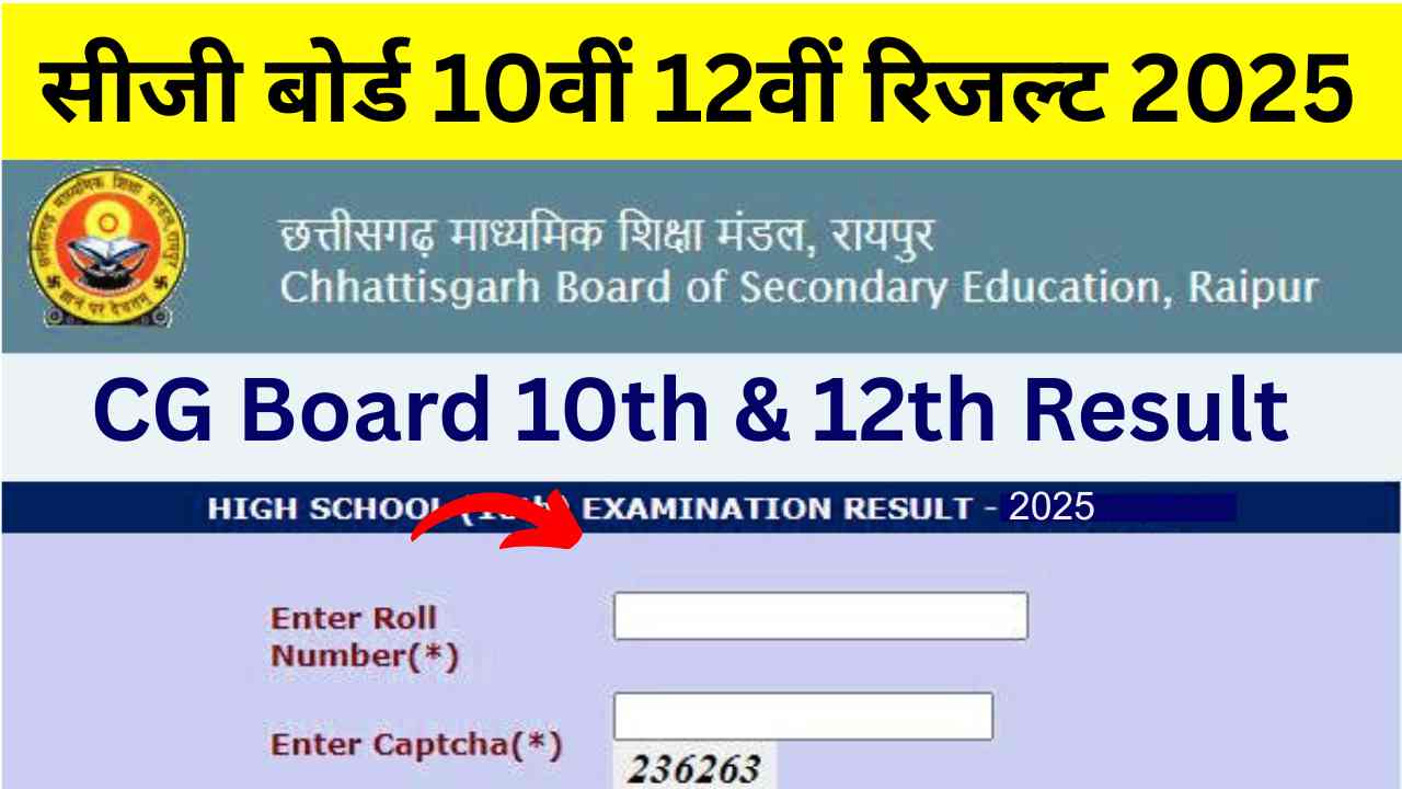 CG Board 10th 12th Result