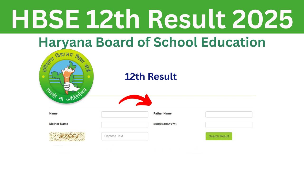 Haryana Board HBSE 12th Result